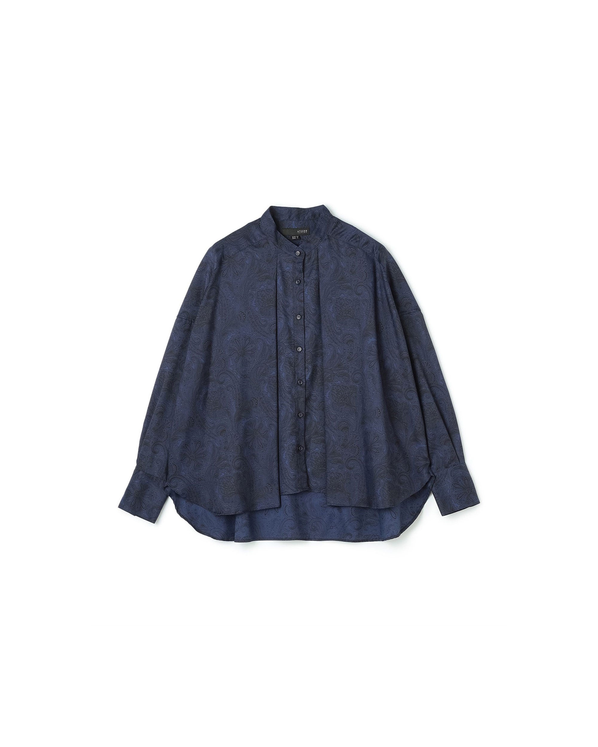 Big Folded Side A-Cut Blouse