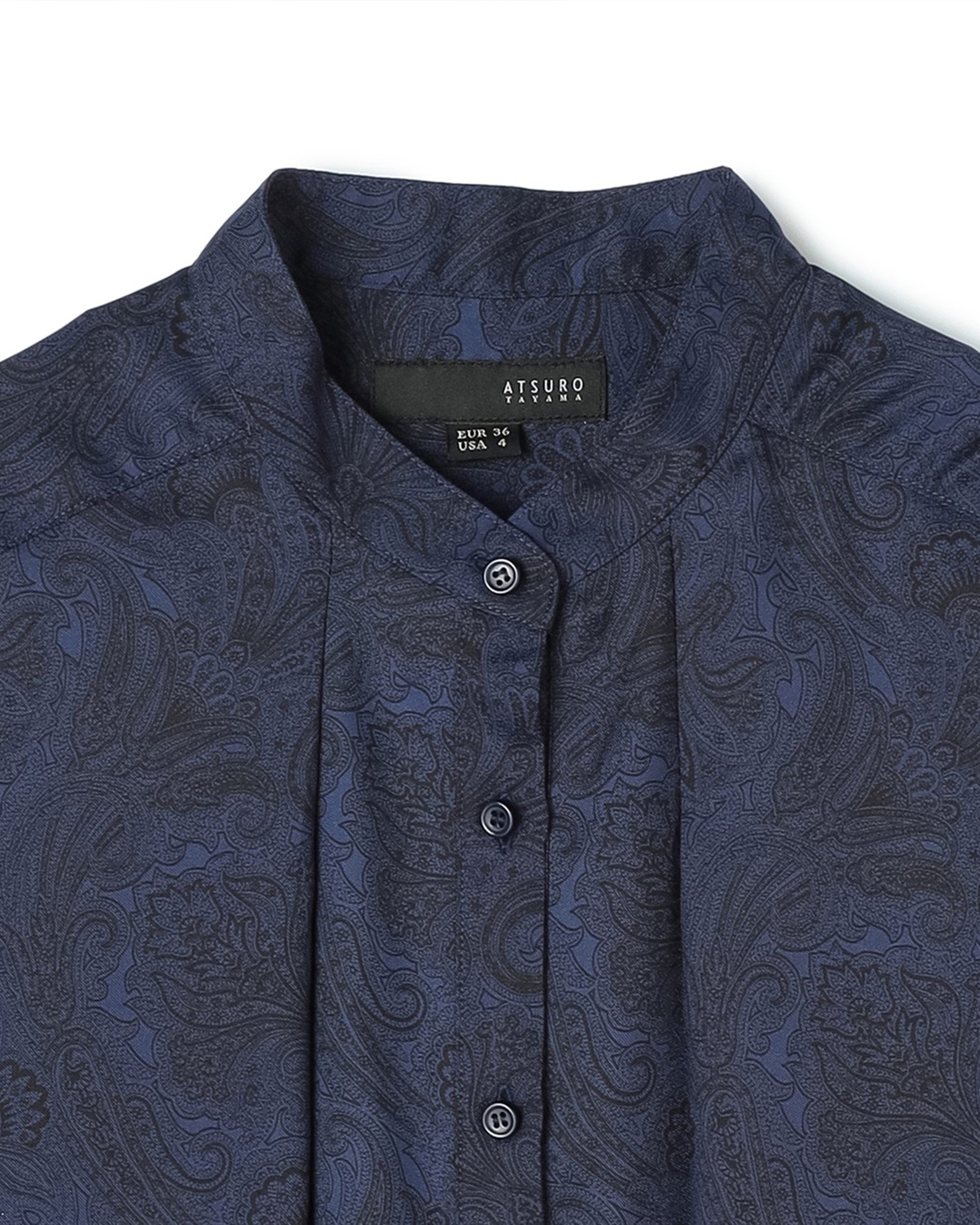 Big Folded Side A-Cut Blouse