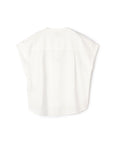 Linen Mix Simple Blouse