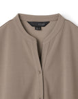 Drawstring Poly Blouse