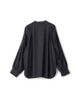 Gathered Raglan Sleeve Pocket Blouse