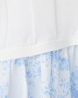 Vintage Floral Print Cotton Poly Cardigan