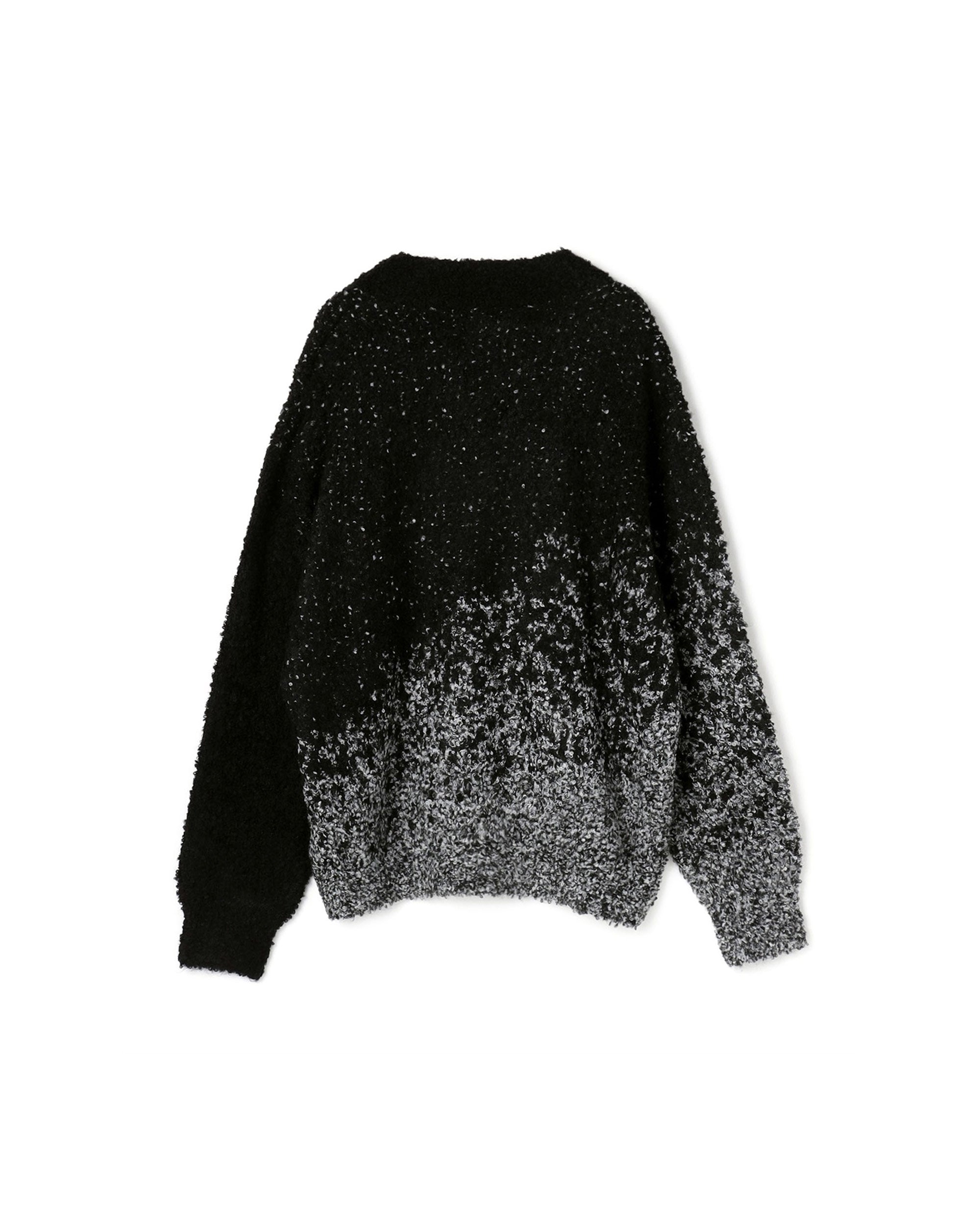 Édition de Paris Kintsugi Slub Yarn Knit Cardigan