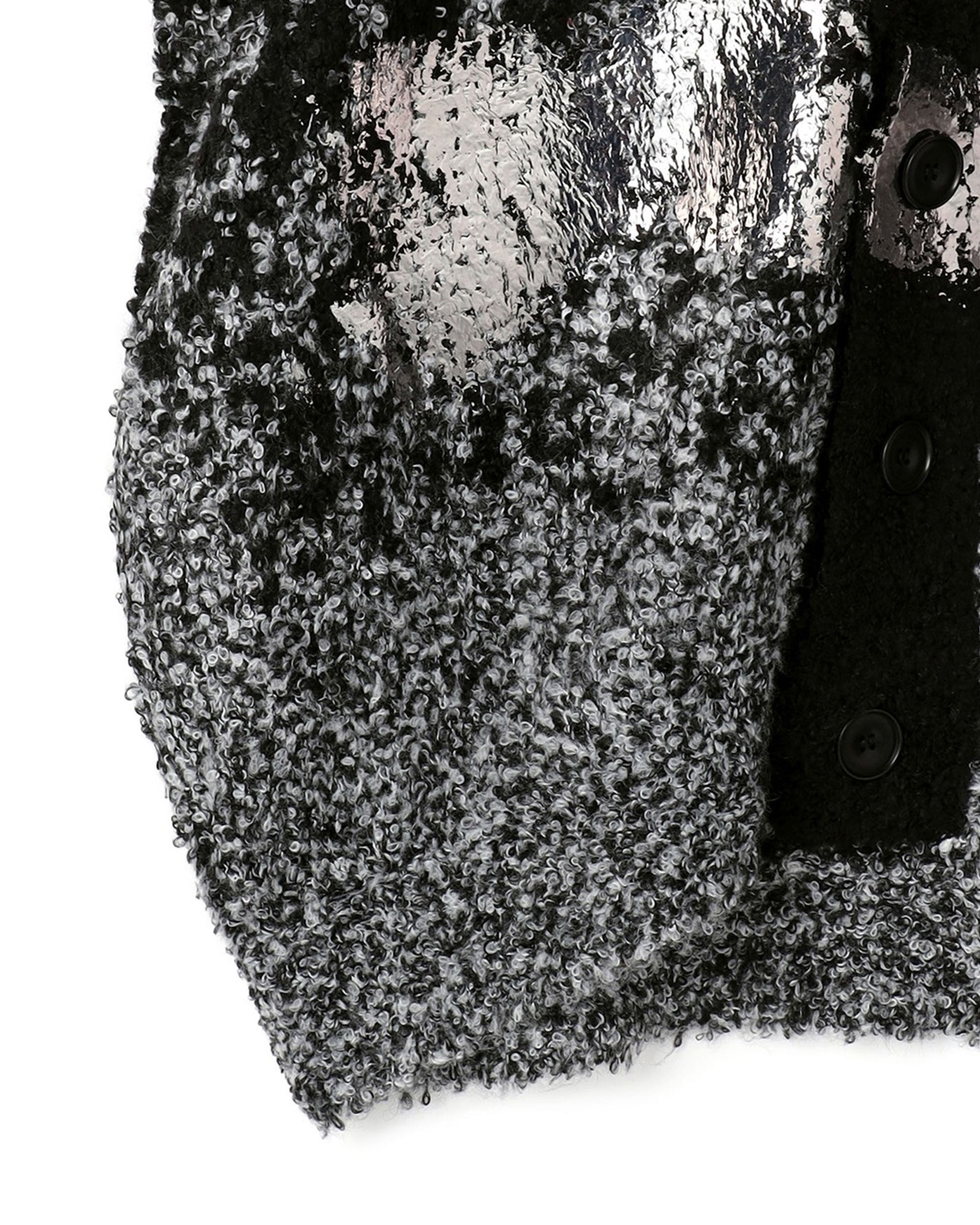 Édition de Paris Kintsugi Slub Yarn Knit Cardigan