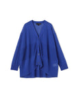 Bold Border Square Cut Knit Cardigan