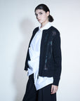Print X Mesh Cut & Sewn Jacket