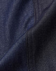 Stadium Jumper Denim Like Mix Jacket