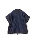 Stadium Jumper Denim Like Mix Jacket