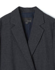Denim Feel Mid Length Stretchy Blazer