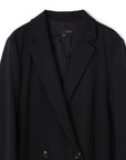 Impression Wool Mix Double Breasted Mid Length Blazer