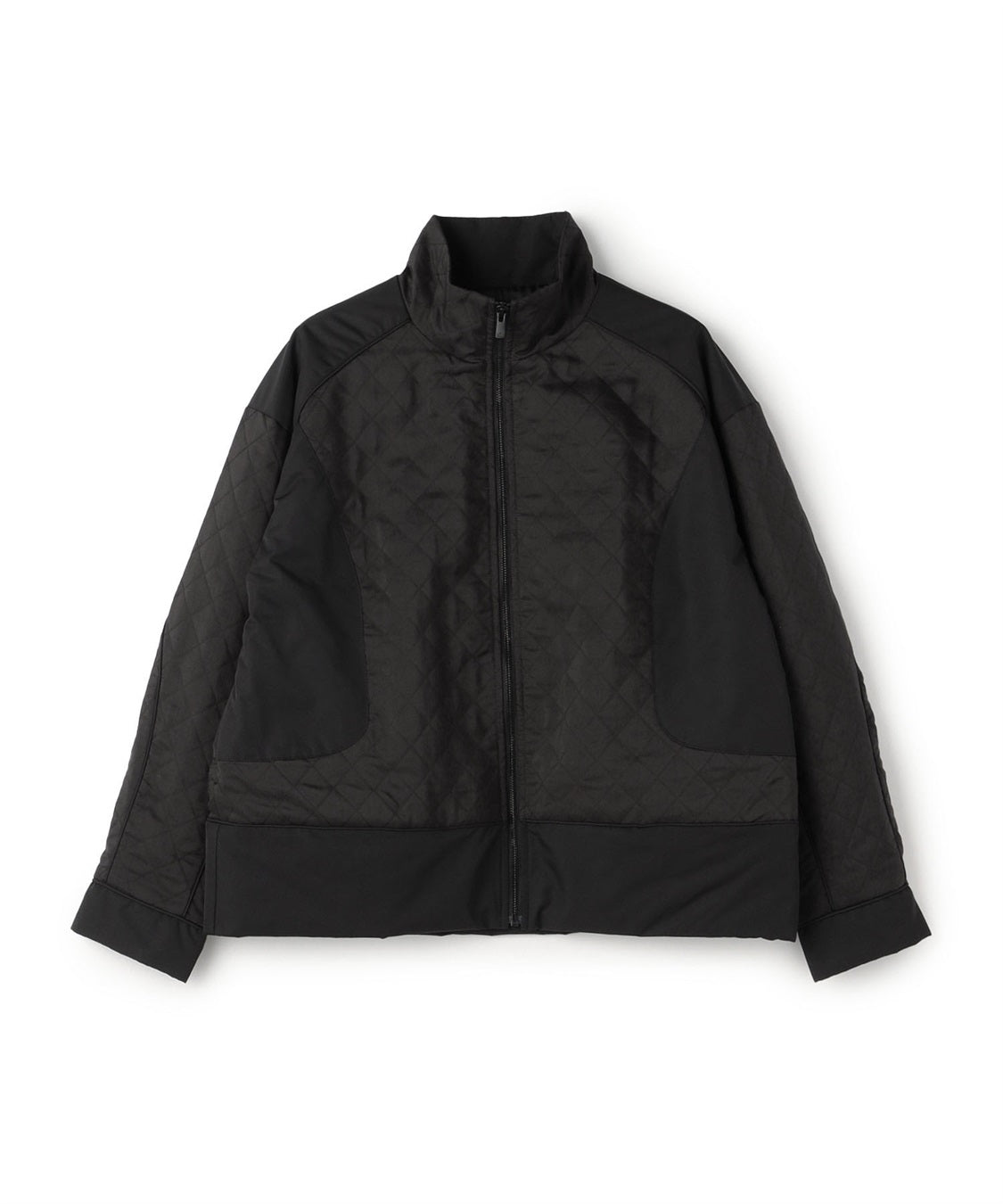 Zip Up Padded Bomber Jacket