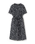 Vintage Tiny Floral Seersucker Dress