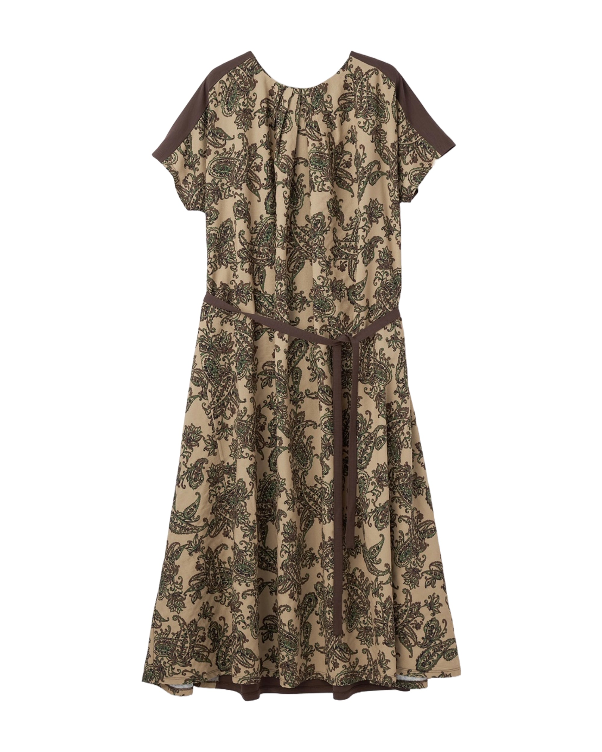 Reversible Vintage Floral Print Dress