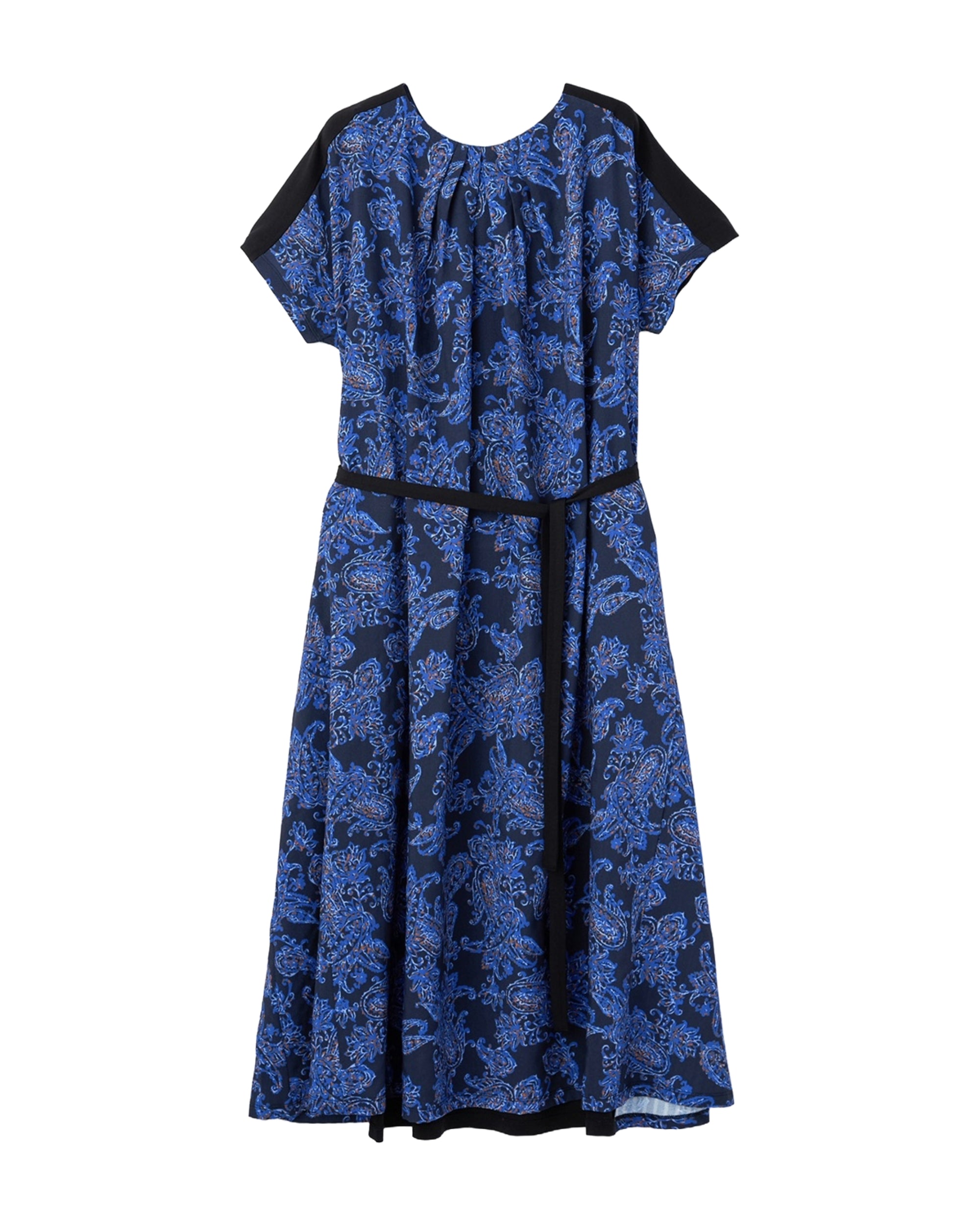 Reversible Vintage Floral Print Dress
