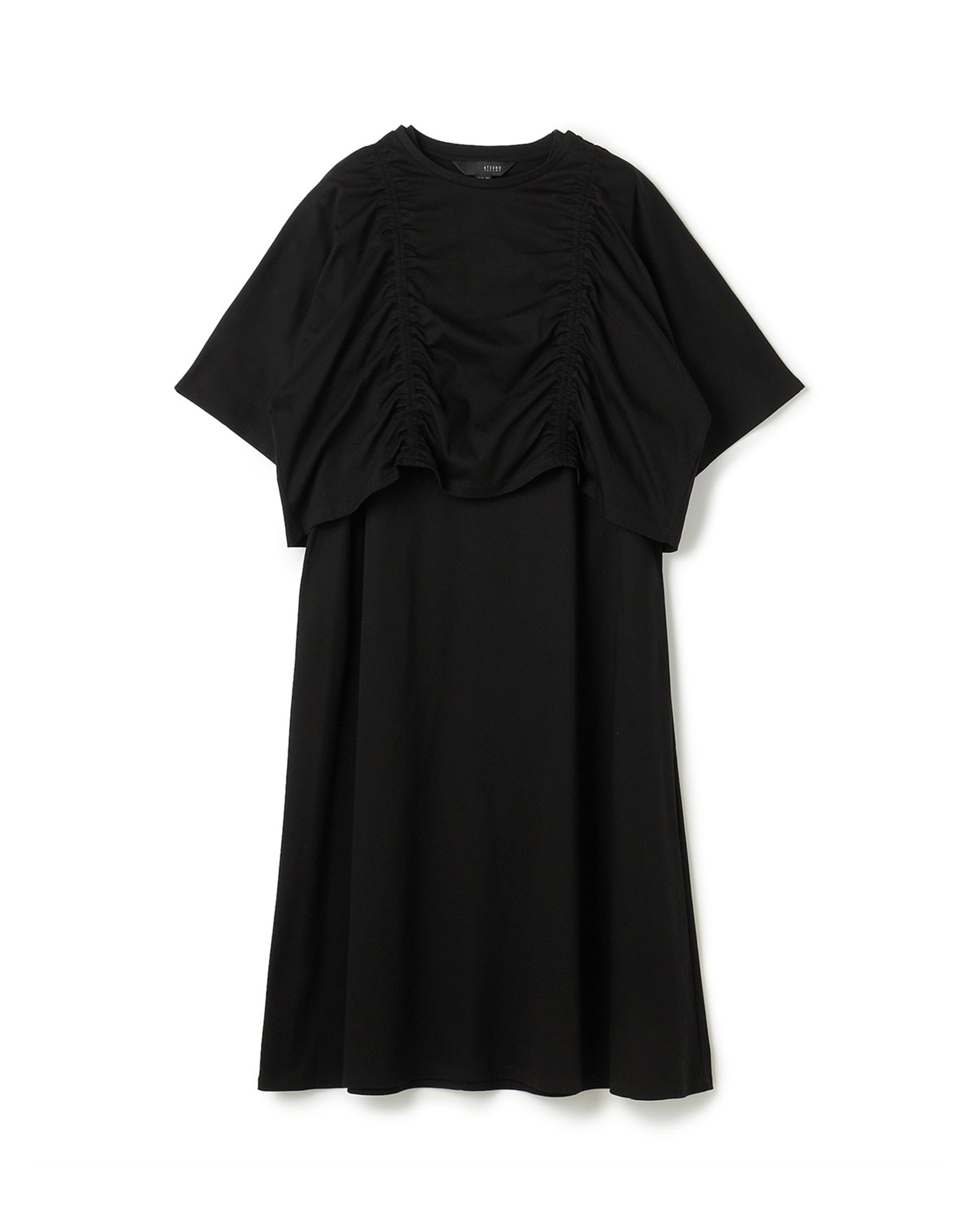 Gather Side Twin Set Dress
