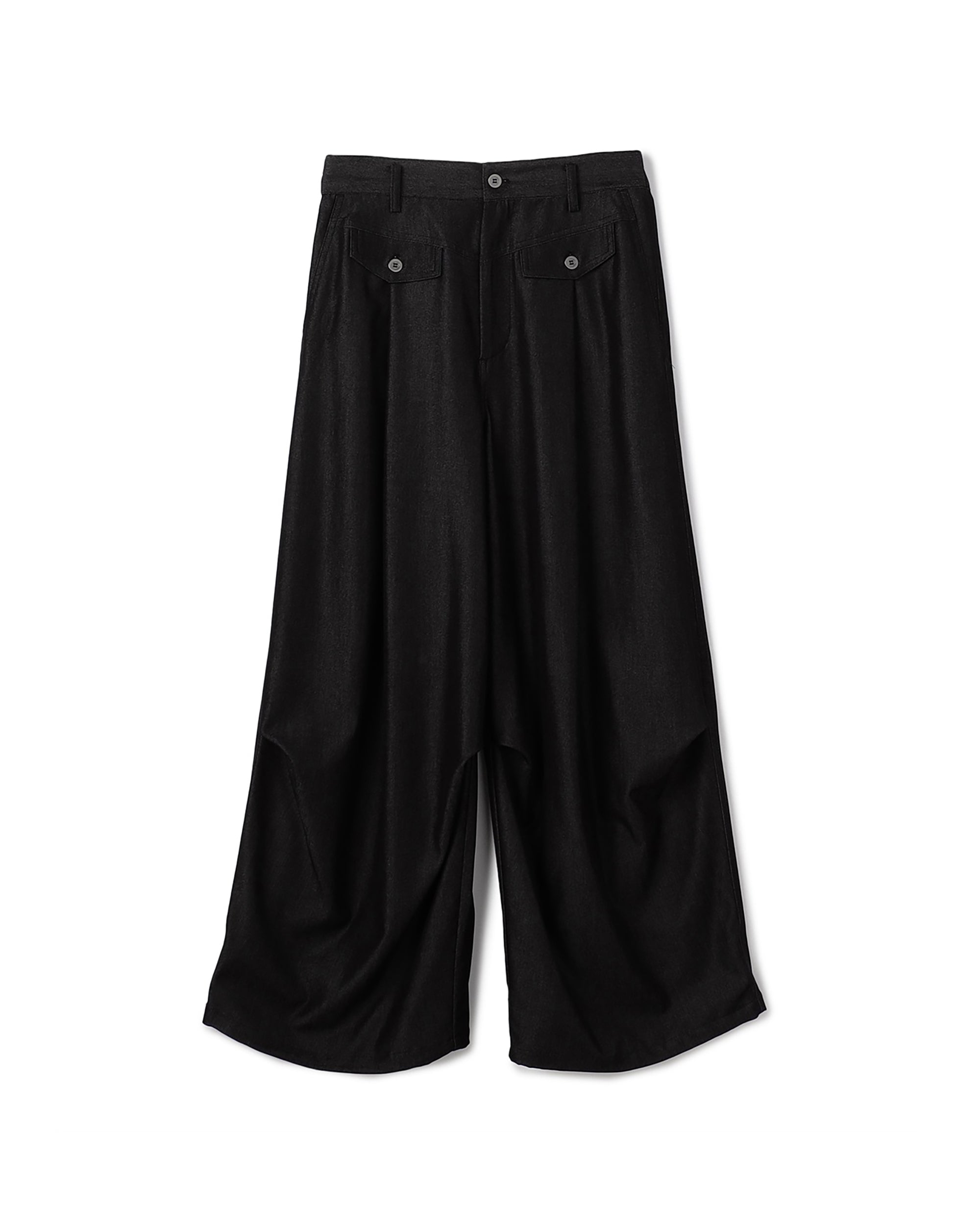 Rayon Poly Denim Like Baggy Pants