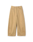 Cotton Twill Barrel Pants