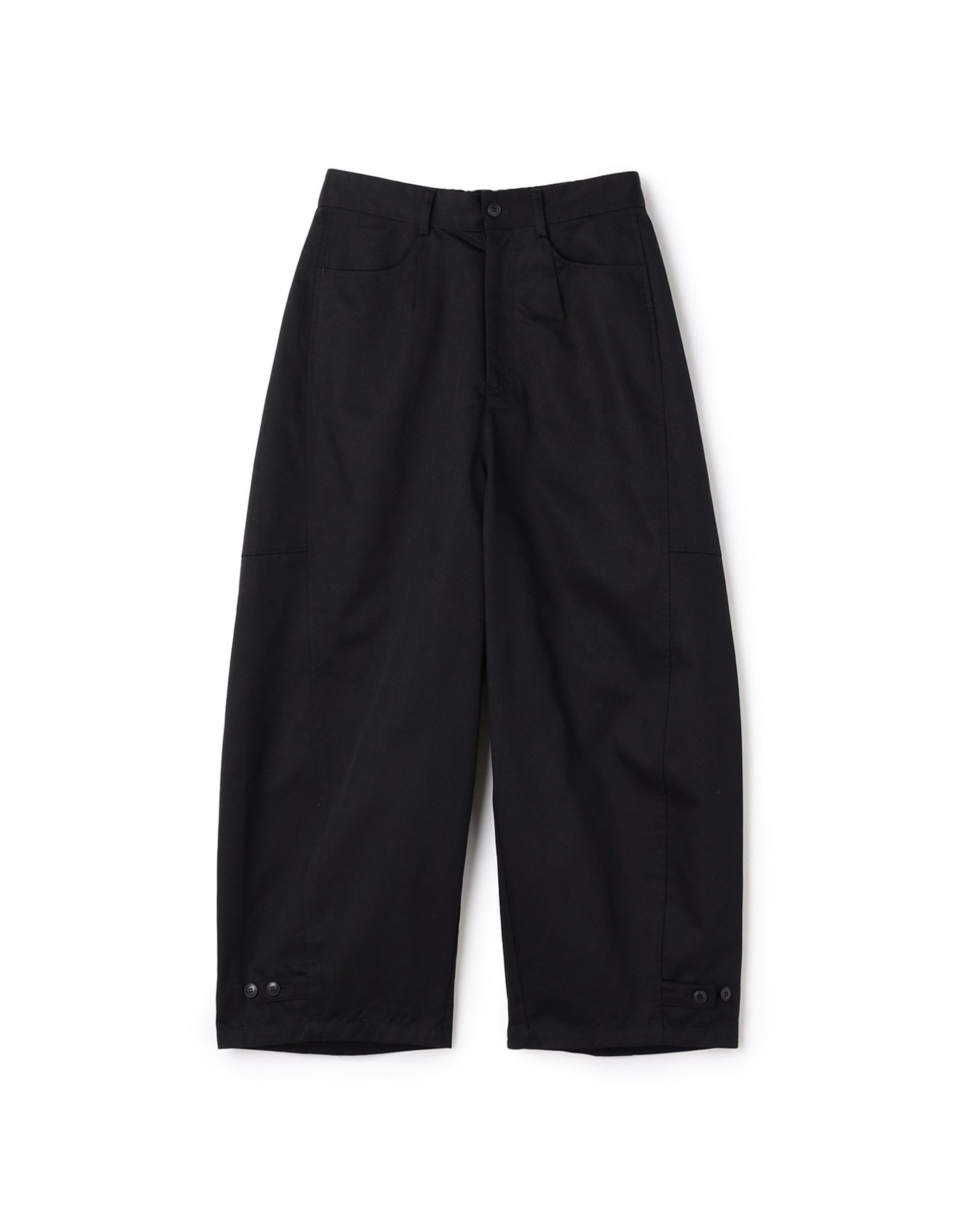 Cotton Twill Barrel Pants