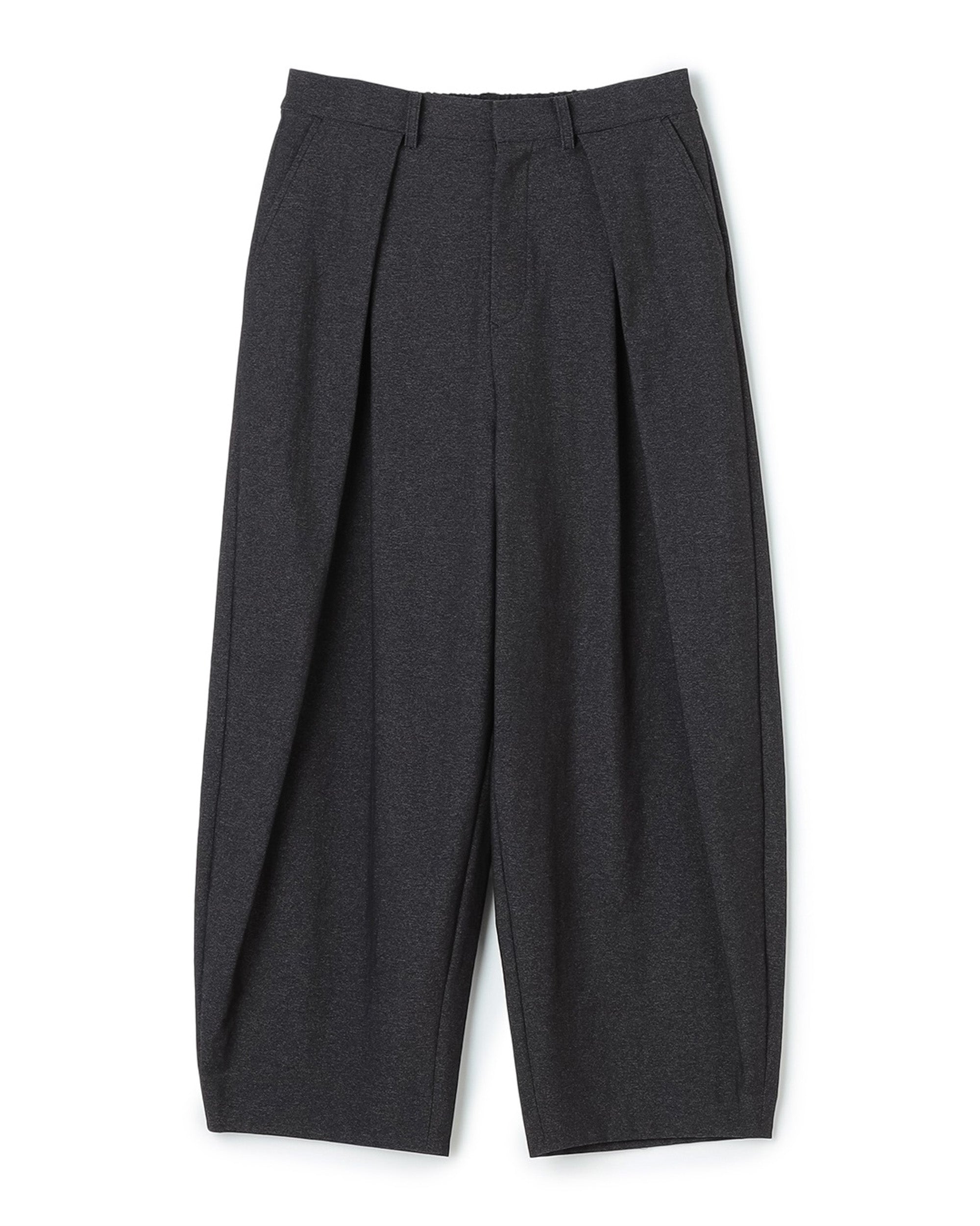 Denim Feel Baggy Pants