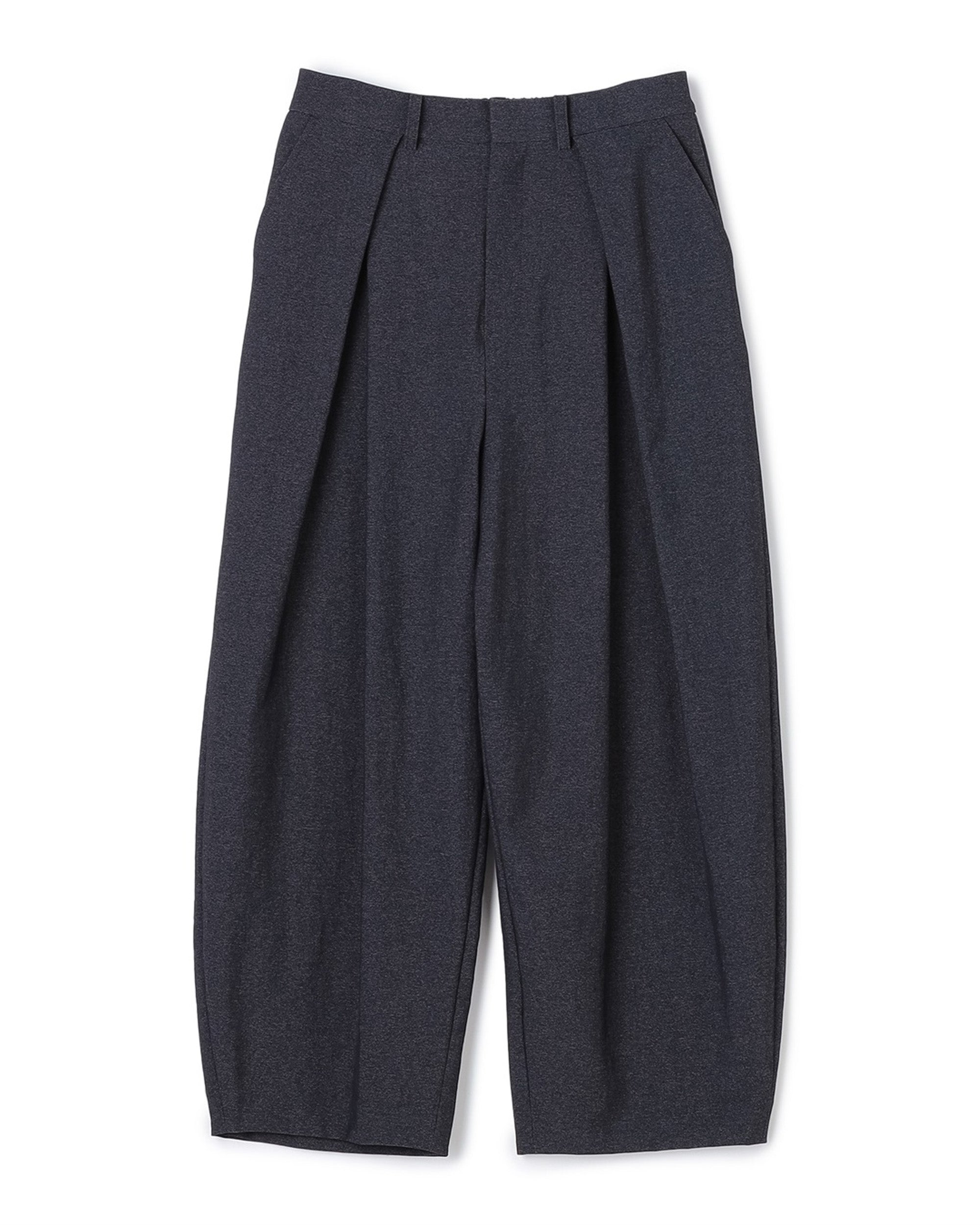 Denim Feel Baggy Pants