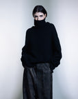 Kintsugi Foil Print Baggy Pants