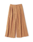 Border Fringe Wide Leg Pants