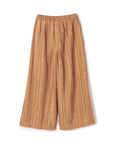 Border Fringe Wide Leg Pants