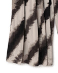 Abstract Print Crinkle Pleated Culotte