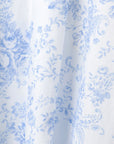 Vintage Floral Print Chain Deco 2Way Flare Skirt