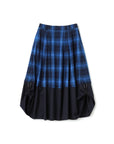 Tartan with Karabina Detail 2-Way Maxi Skirt