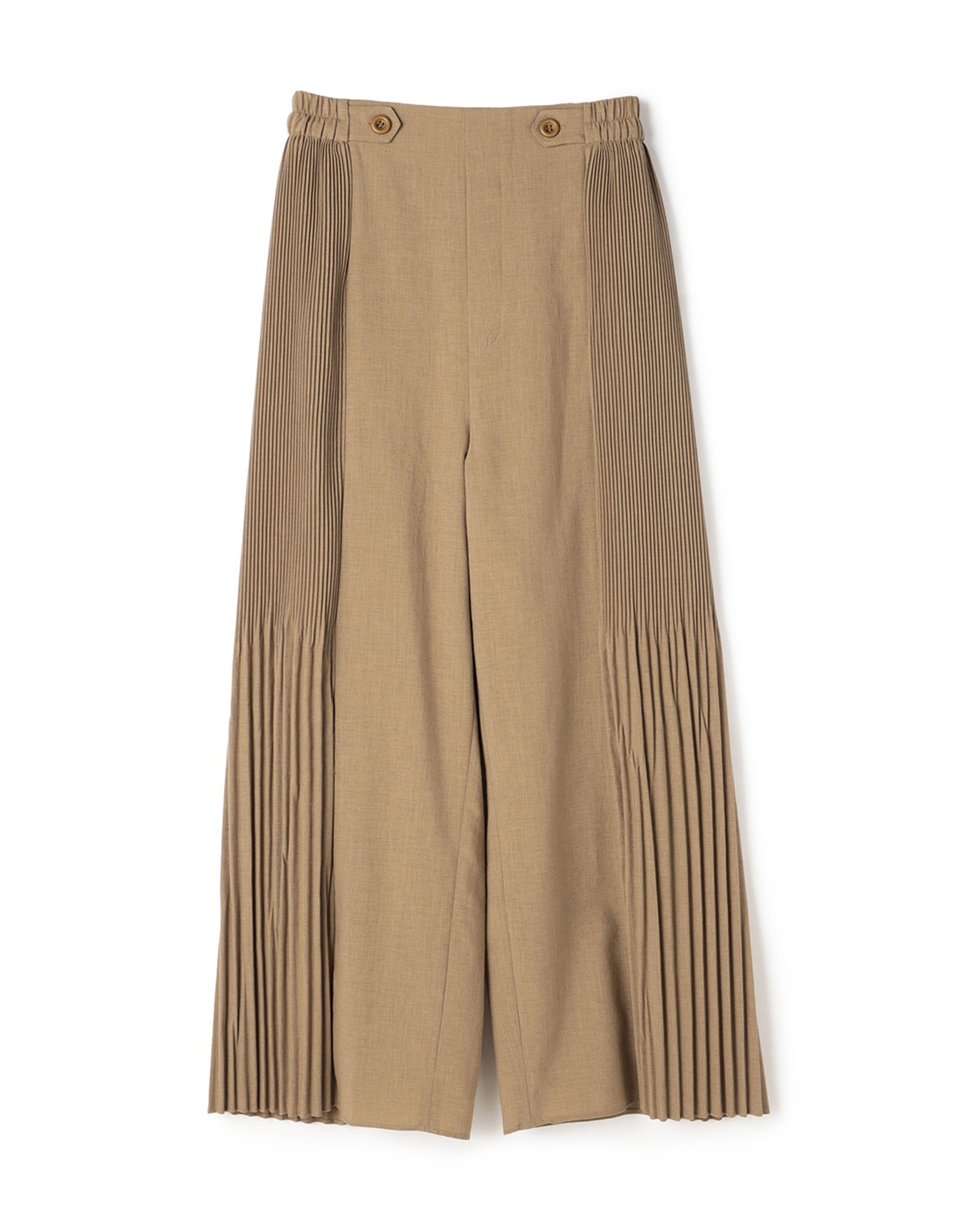 Pleat On Pleat Side Panel Culotte