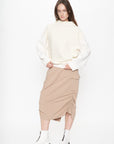 Col Cargo Belted Pencil Skirt