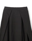 Check 2 Way Folded Waist Skirt