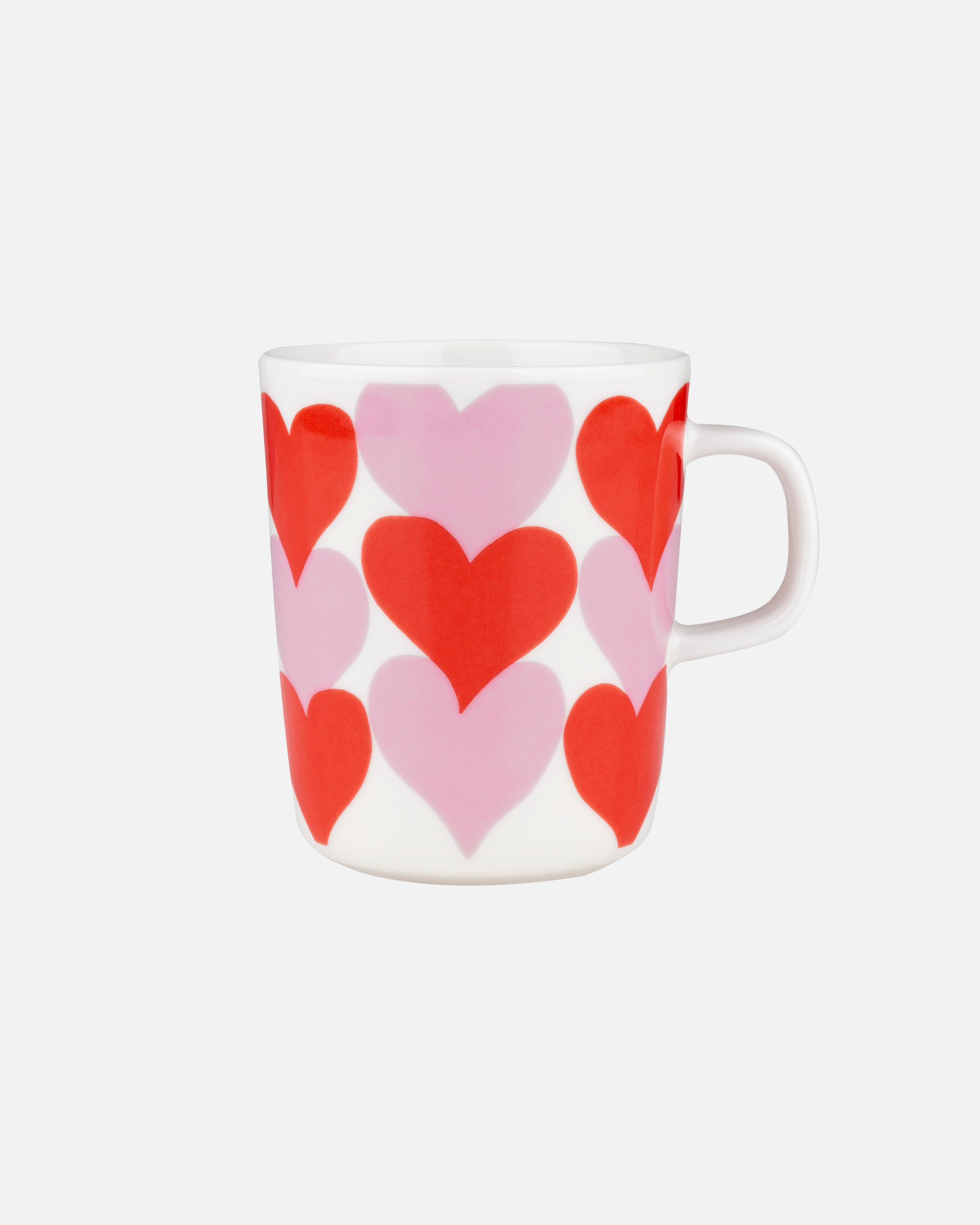 Valentine&#39;s Day Heart Sydamet Mug with Handle 2.5 DL