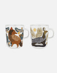 Ketunmarja & Peura Mug 2.5DL 2pc Set