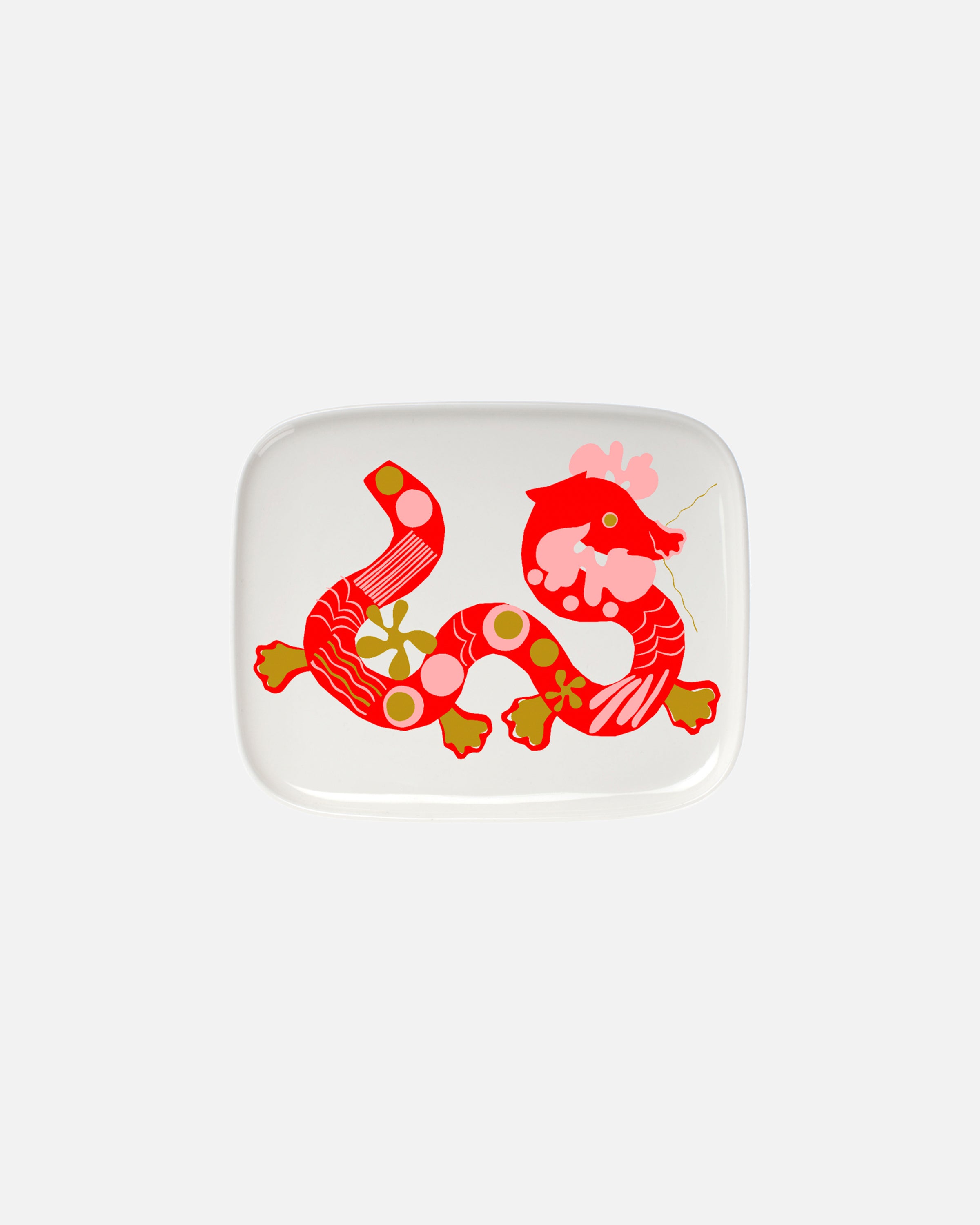 Chinese New Year Jalo Plate 15X12cm