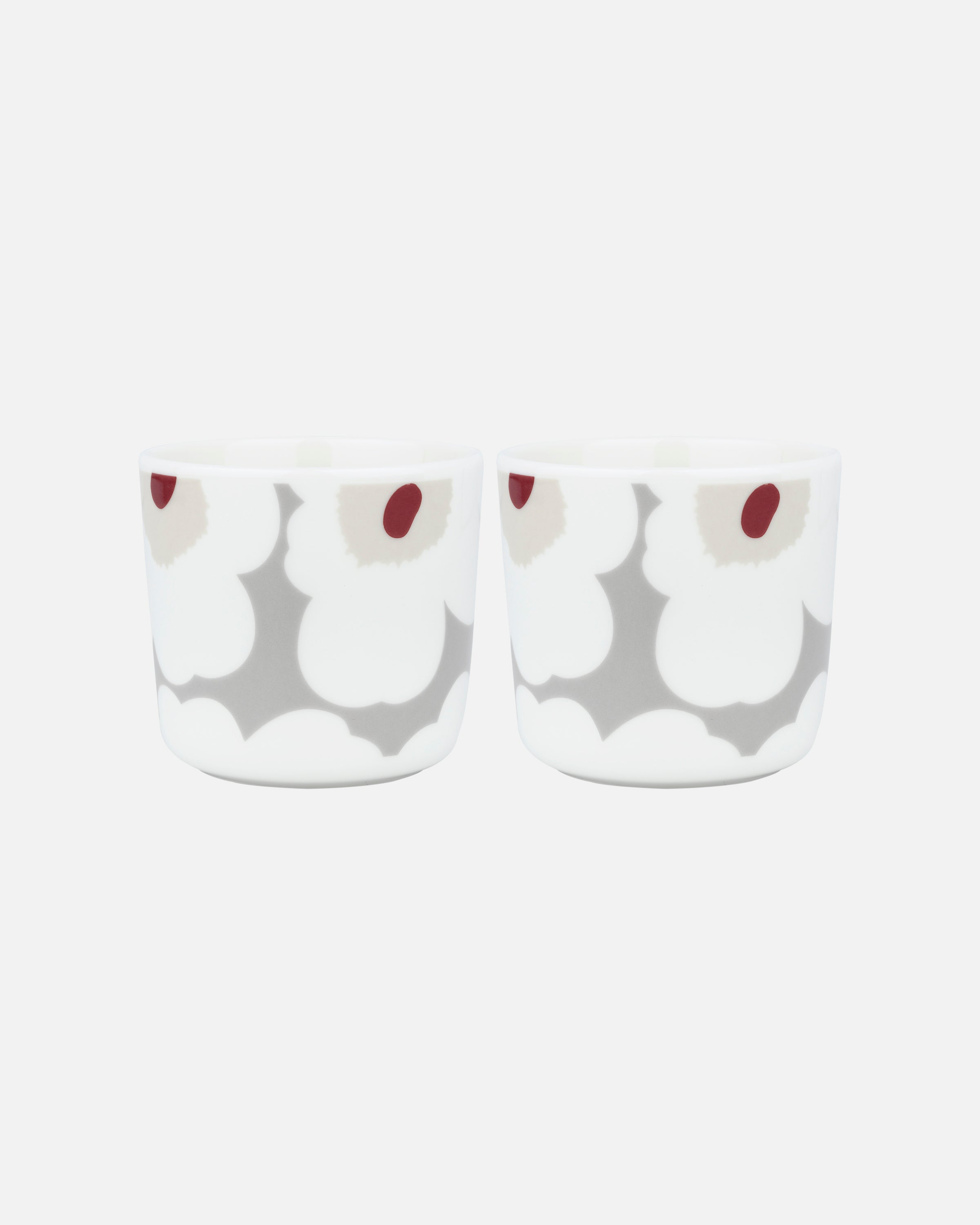 Unikko Coffee Cup without Handle 2DL 2pc Set