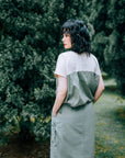 A.T. OUTDOOR Nylon Mix Cotton Tee