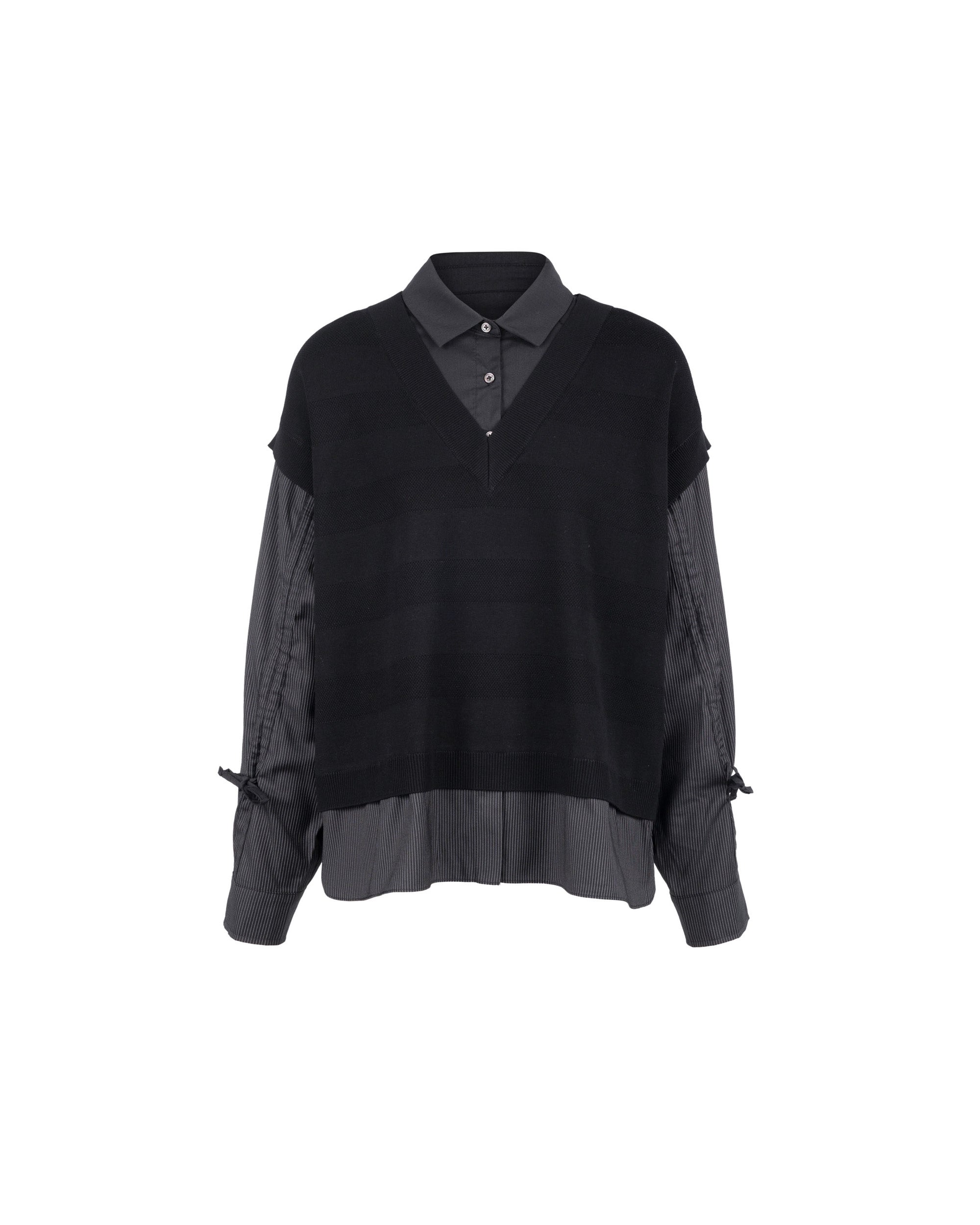 Athena Cutwork Sleeve 2 in 1 Top