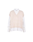 Athena Cutwork Sleeve 2 in 1 Top