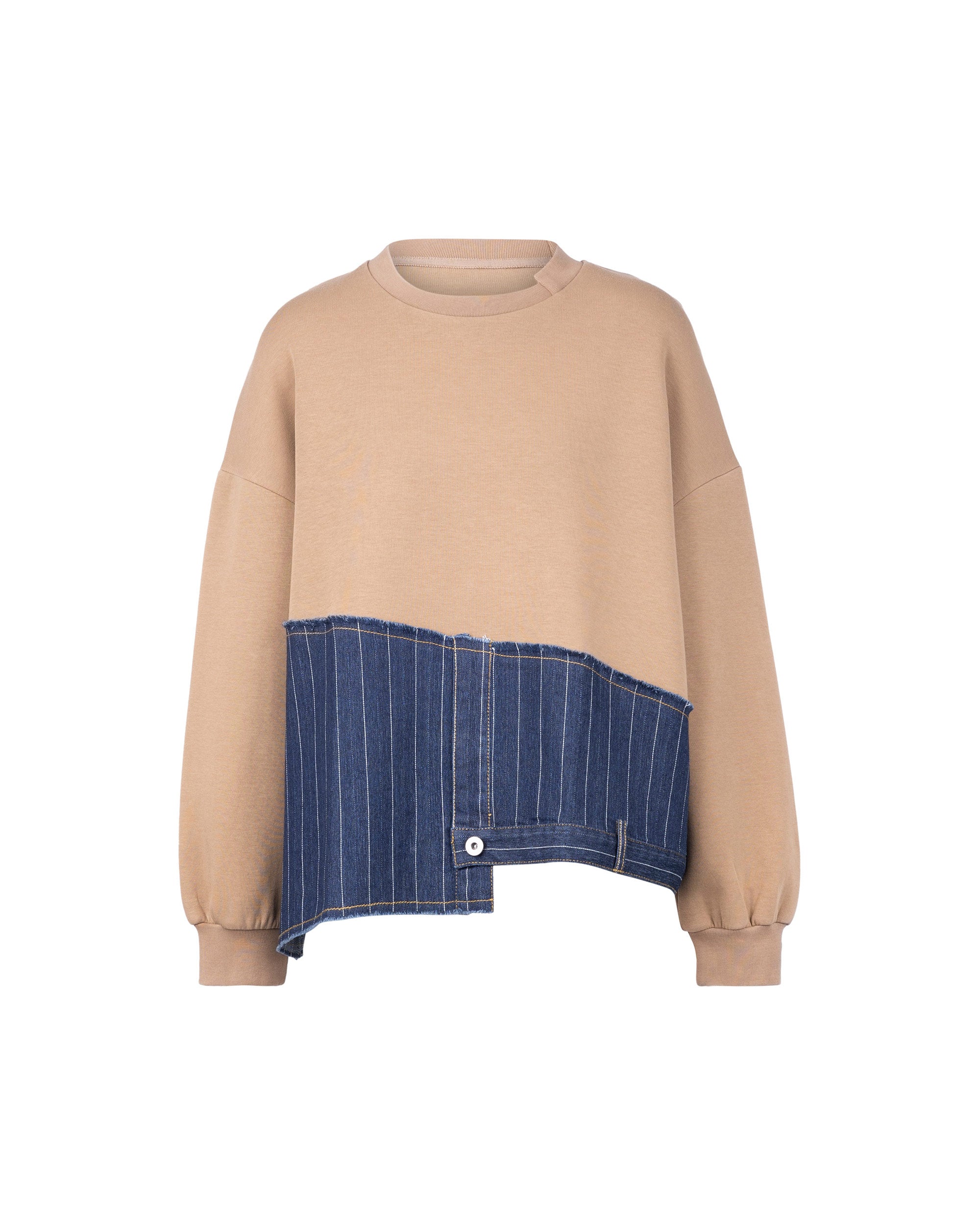 Air Compact Mix Denim Sweatshirt