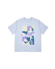 Sorona Cool Tee - Mix Coloured Leaf Print Boyfriend Tee