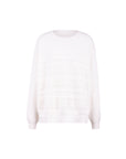 Border Boucle Knit Top