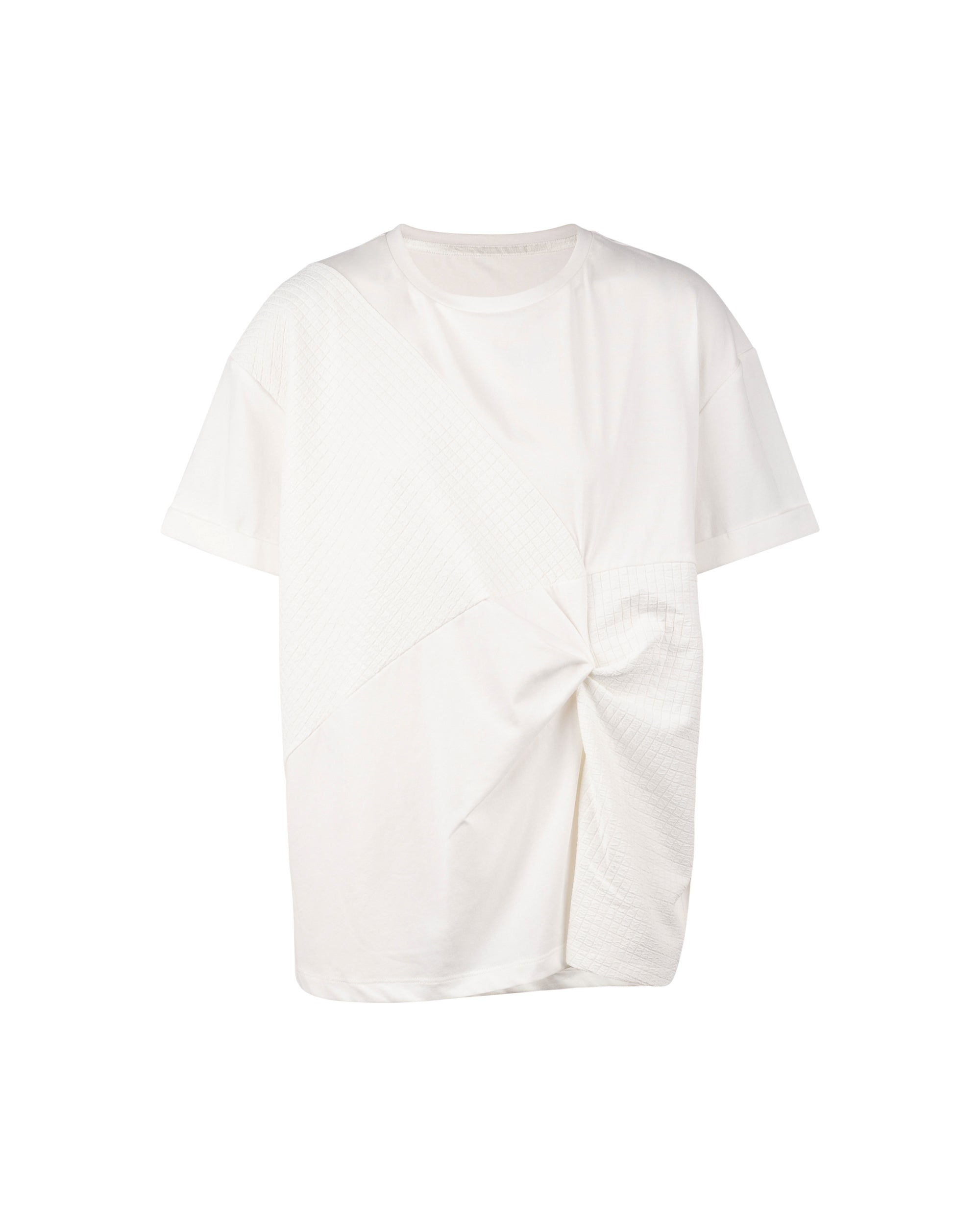 Sorona Mix Texture Knot Front Top