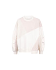 Air Compact Mix Print Corduroy N Cable Sweatshirt