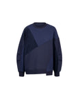 Air Compact Mix Print Corduroy N Cable Sweatshirt