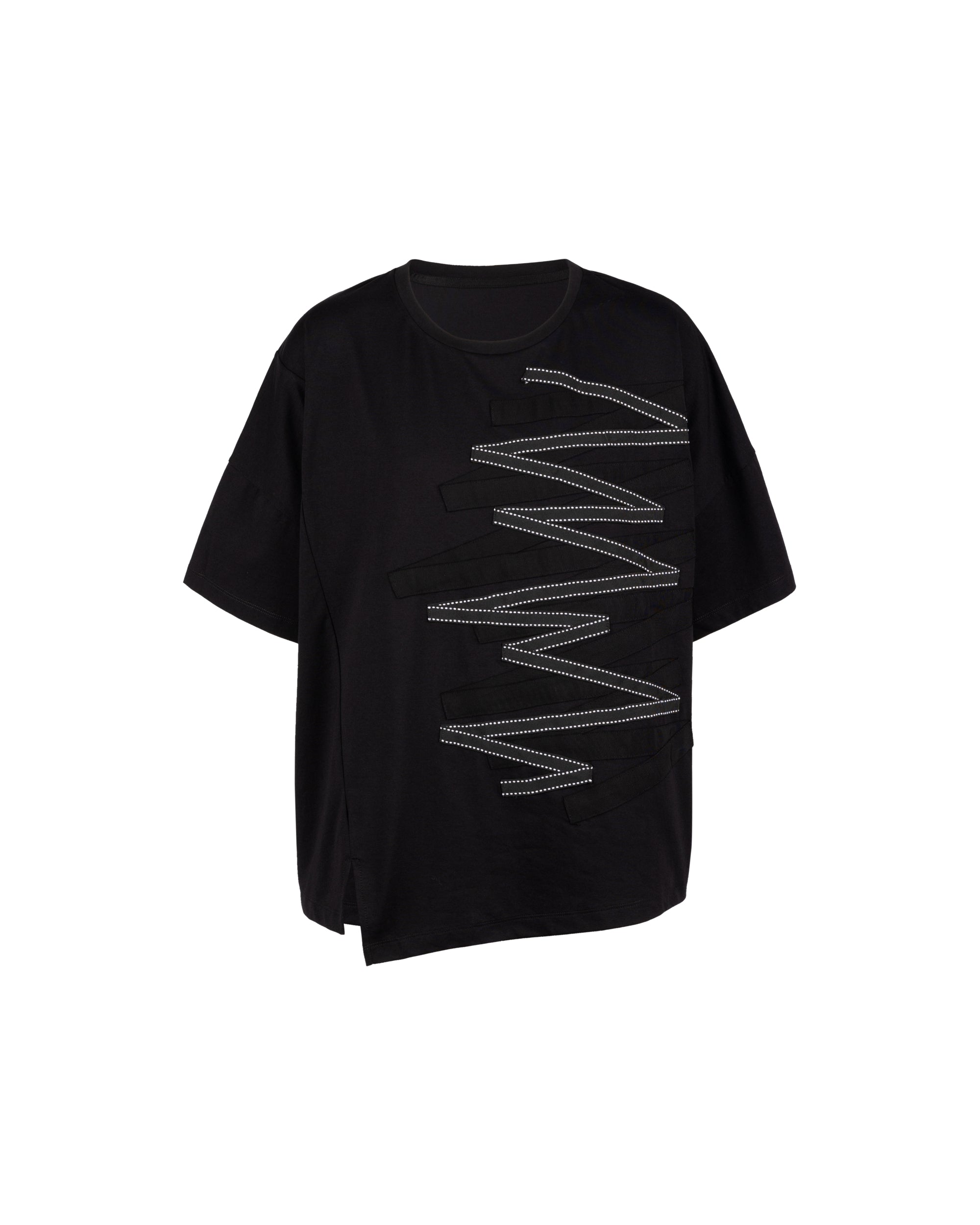 Summer Cool Tee - Zigzag Ribbon Tee