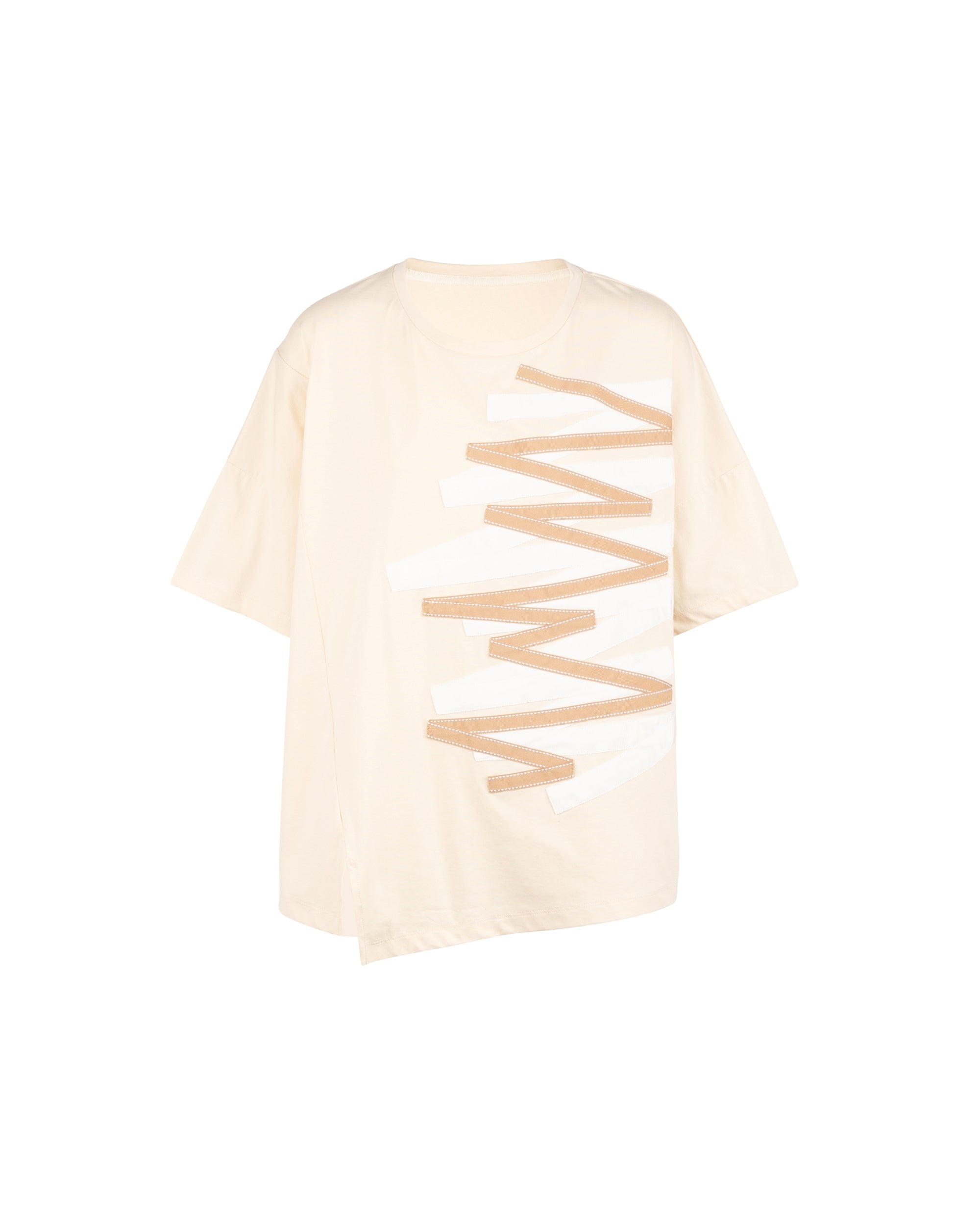 Summer Cool Tee - Zigzag Ribbon Tee