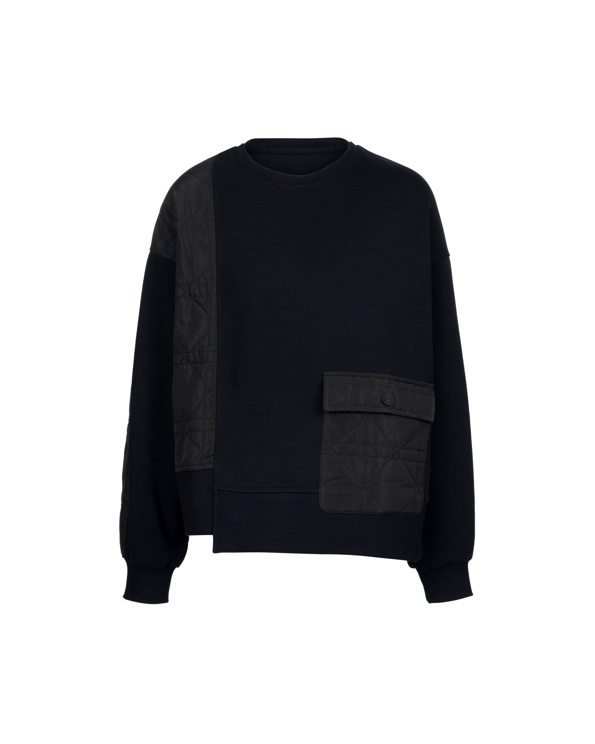 Pocket Ront Padded Sweatshirt