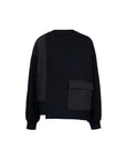 Pocket Ront Padded Sweatshirt